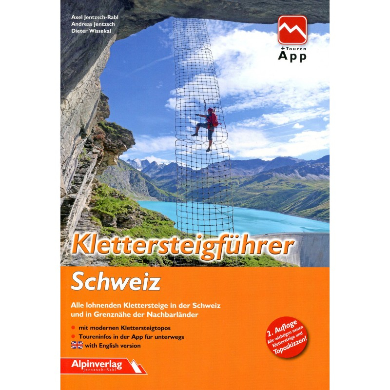 Alpinverlag Jentzsch-Rabl Klettersteigführer Schweiz 1. Auflage 2019