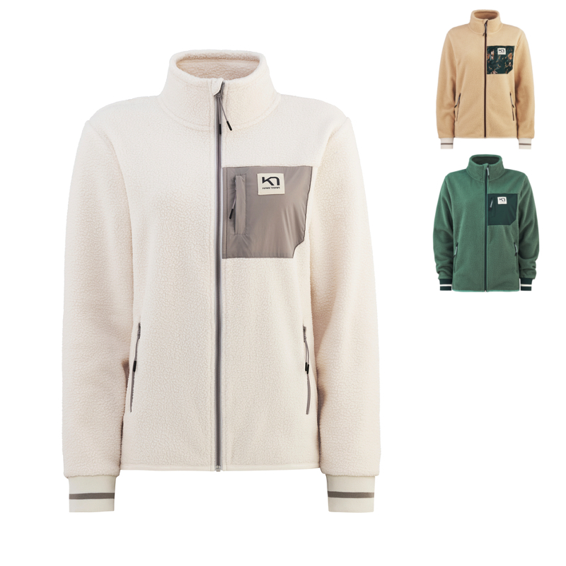 Kari Traa Rothe Fleecejacke Midlayer Fleecejacken Frauen