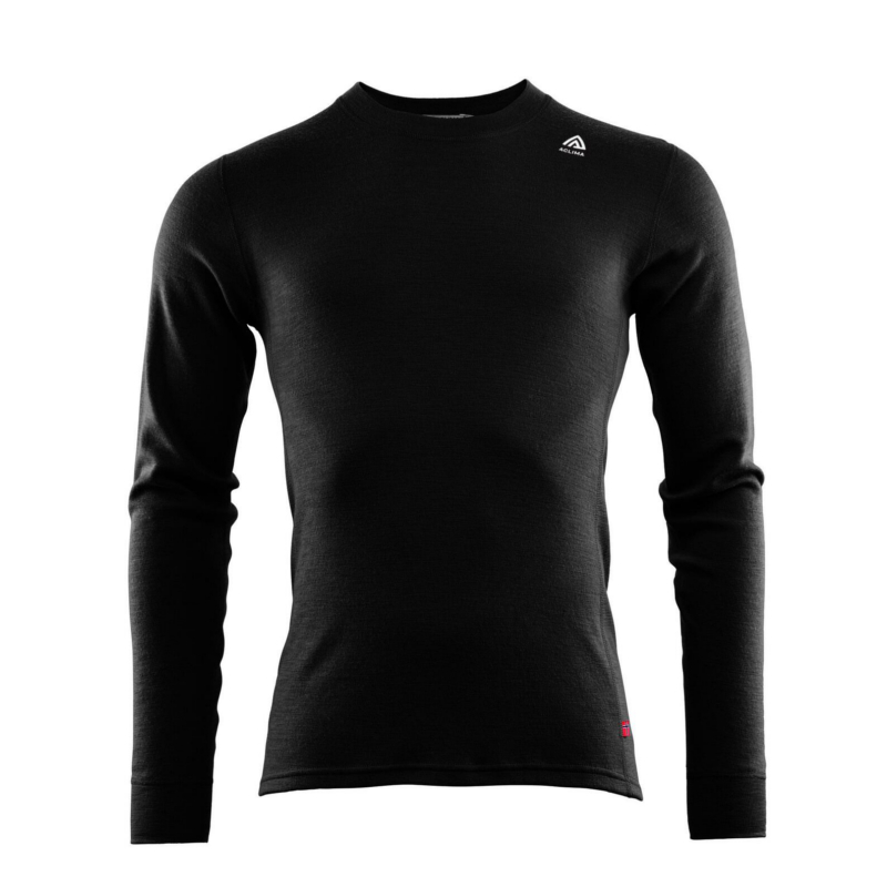 Aclima Warmwool 200 Crewneck black S