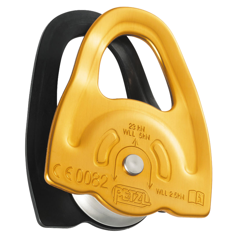 Petzl Mini Prusikrolle gold/black