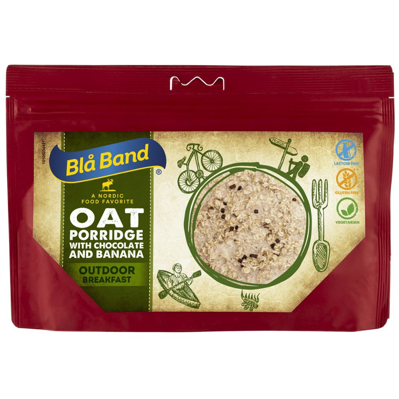 Bla Band Oat Porridge mit Schokolade und Bananen 150 g