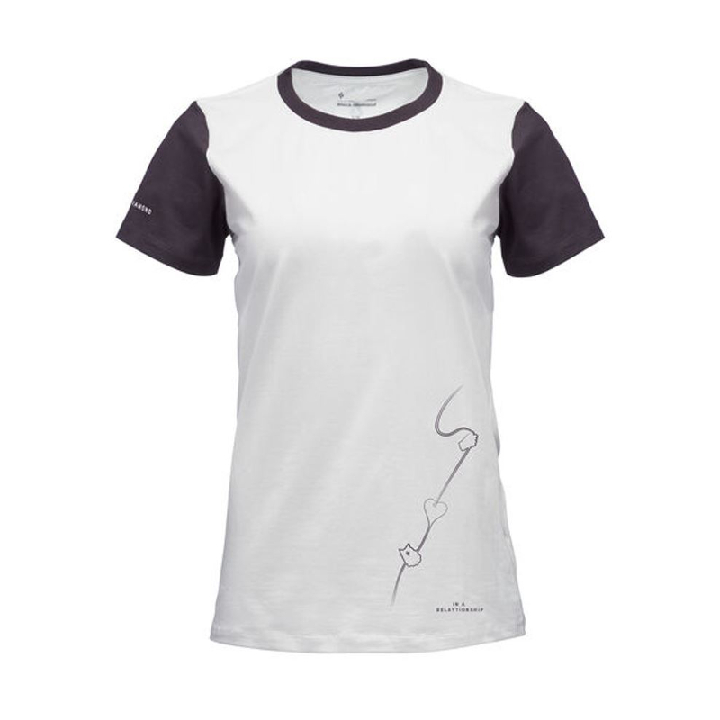 Black Diamond Belationship Tee Women XS alloy