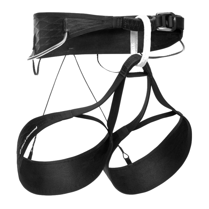 Black Diamond AirNET Klettergurt black-white M