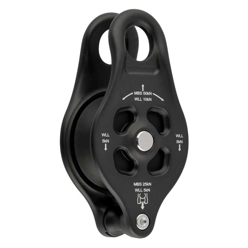 DMM Pinto 2 Pulley Seilrolle matt grey