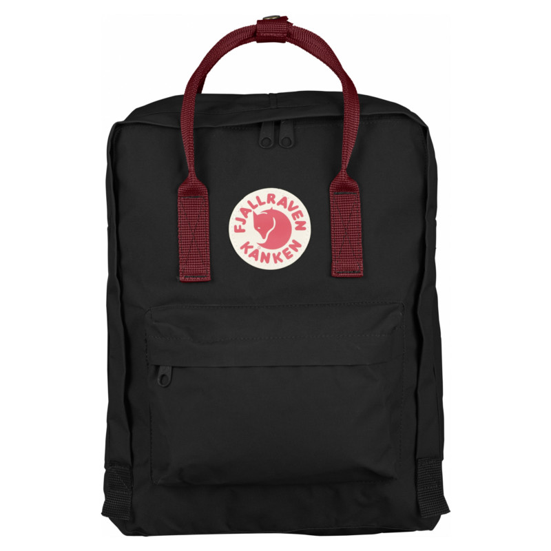 Fjällräven Kanken Black / Ox Red 550-326