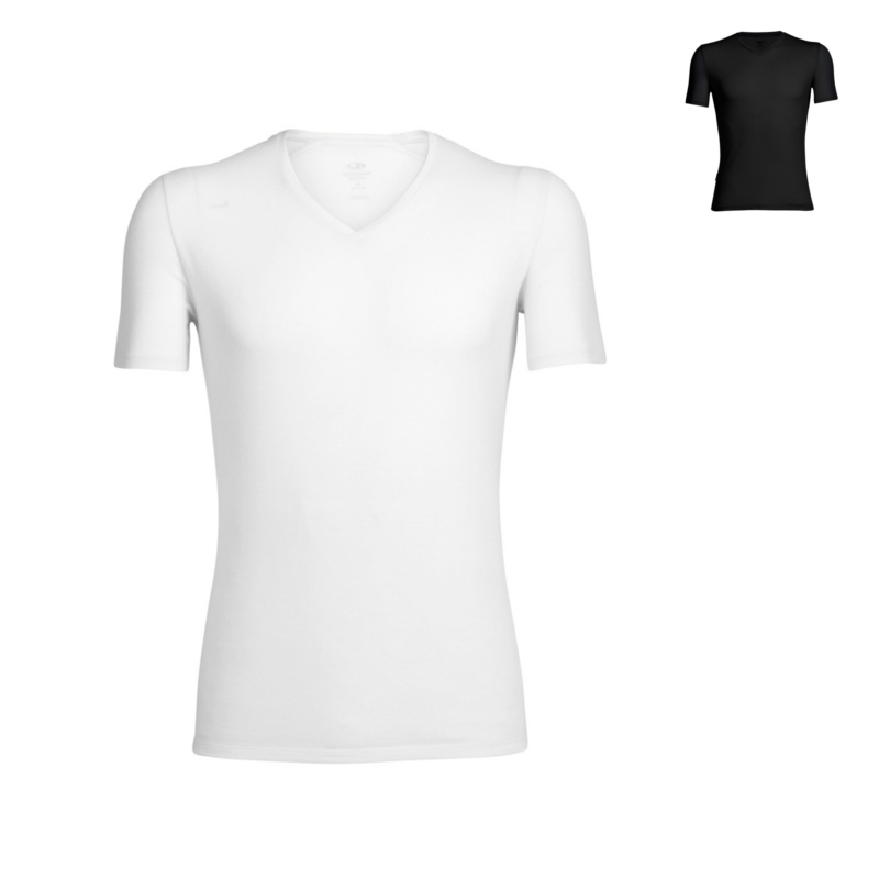 Icebreaker BF150 Anatomica S/S V Neck Unterwäsche kurz Männer