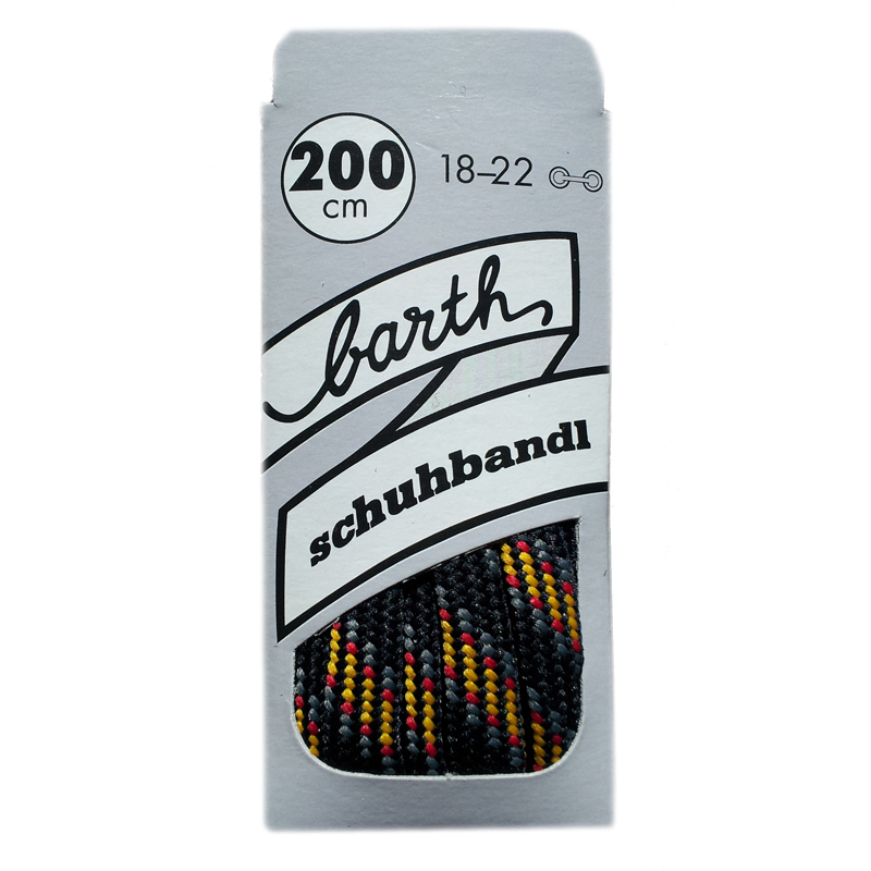 Barth Schnürsenkel halbrund 200 cm