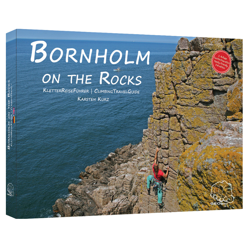 Geoquest Verlag Dänemark Bornholm on the Rocks Kletter-Reise-Führer 2020