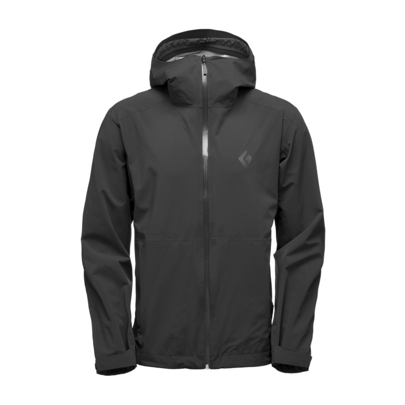 Black Diamond Stormline Stretch Rain Shell black L