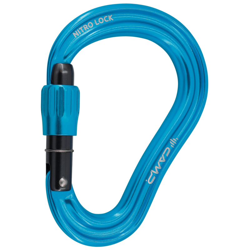 Camp Nitro Lock Karabiner blue