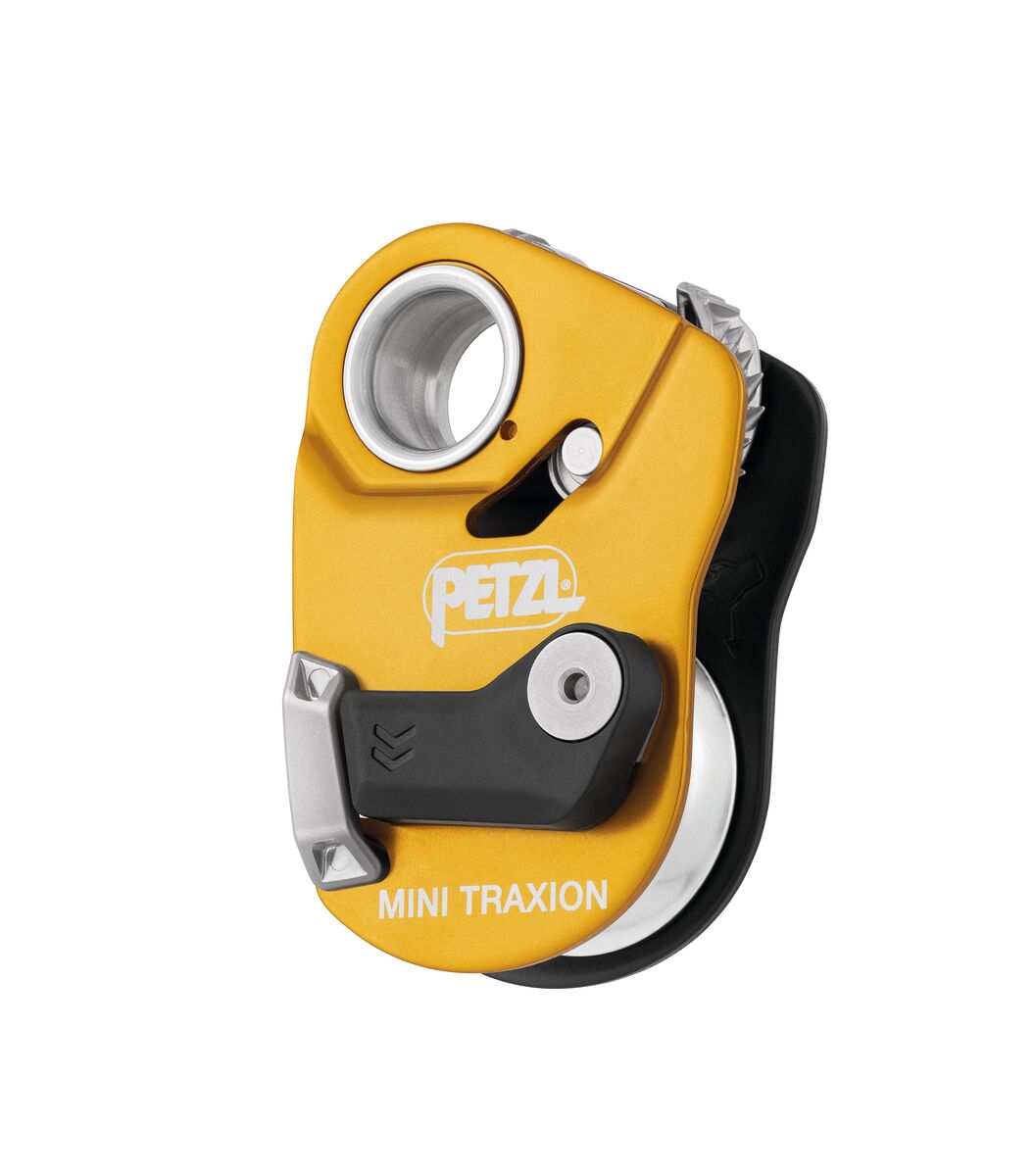 Petzl Mini Traxion Umlenkrolle mit Rücklaufsperre