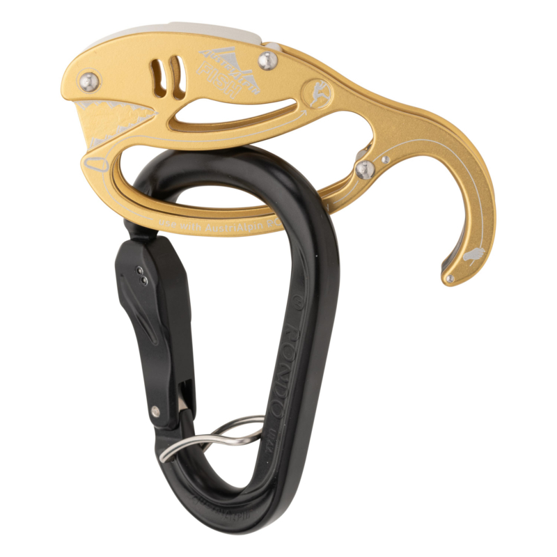 Austri Alpin GOLD FISH Autotuber Set mit HMS Rondo Slide Sicherungsgerät