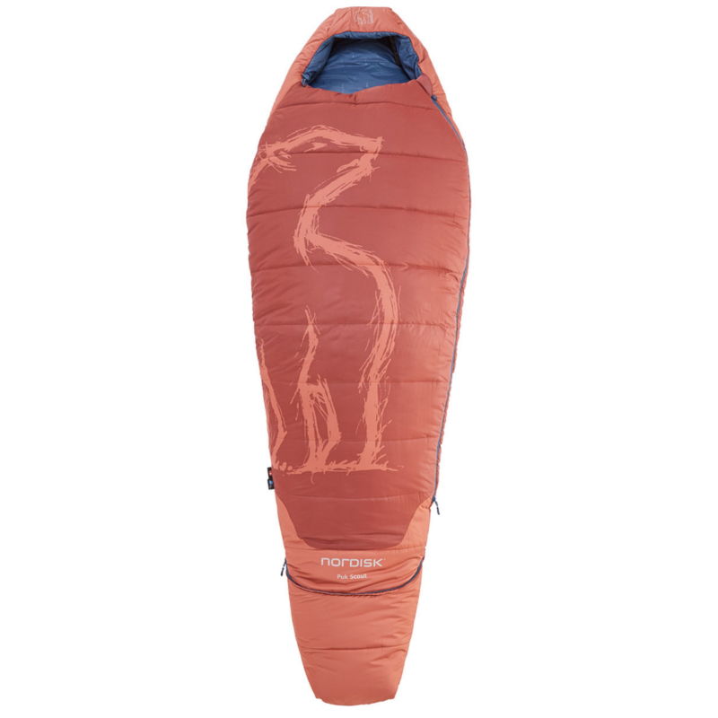 Nordisk Sommerschlafsack Puk Scout Kinderschlafsack + 5 130-170 cm sundried tomato