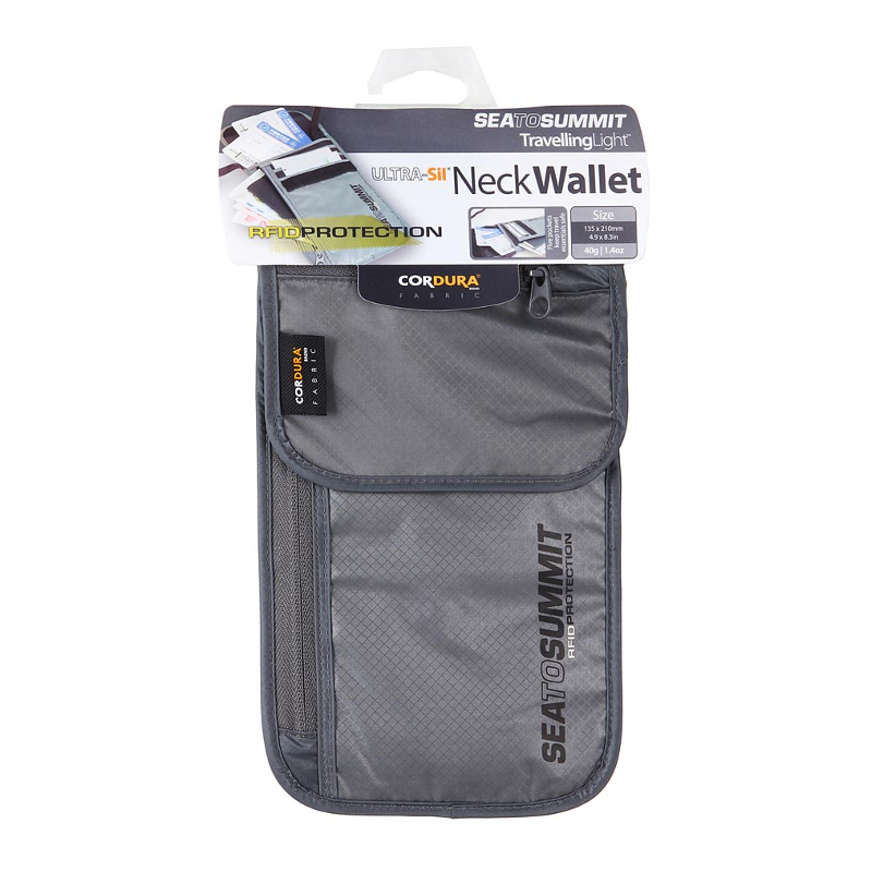 Sea To Summit Neck Wallet RFID grey