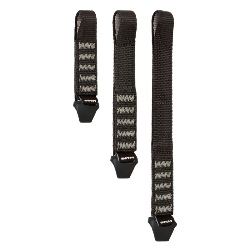 DMM Nylon Vari-width Sling with Keeper Bandschlinge Fixiergummi außen 16mm x 25cm