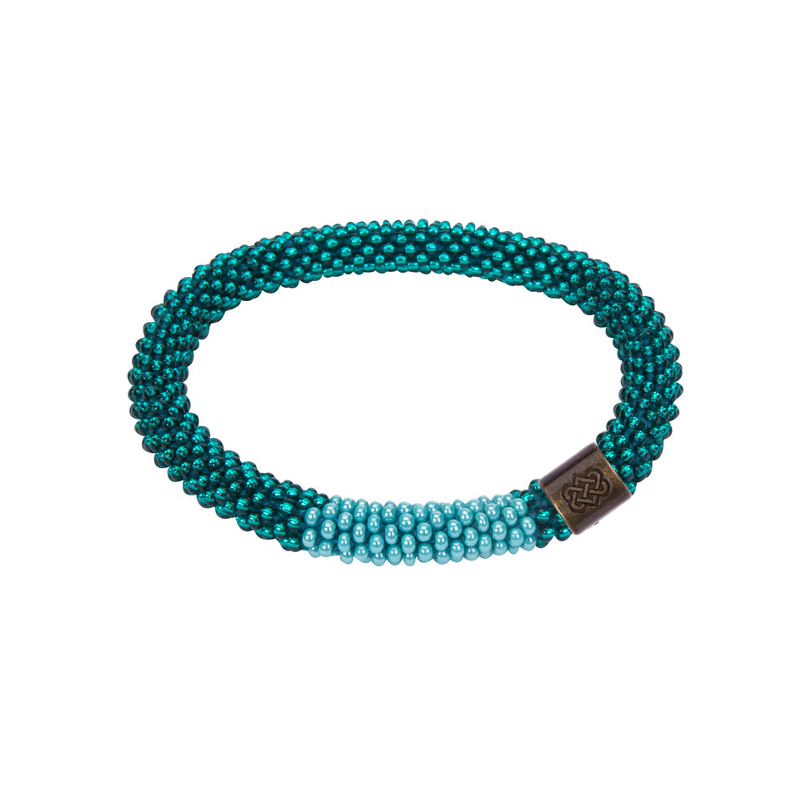 Sherpa Mayalu Block Roll On Bracelet rathna green