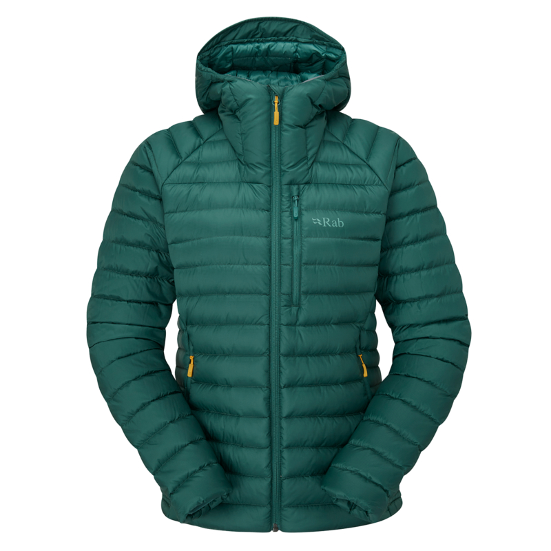 Rab Microlight Alpine Jacket Women green slate 14 (L)