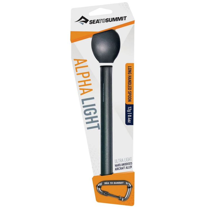Sea To Summit Alpha Light Long Handled Spoon grey anodised
