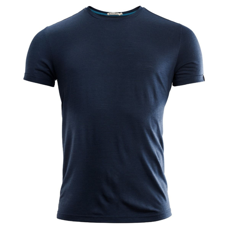 Aclima Lightwool T Shirt Round Neck navy blazer S