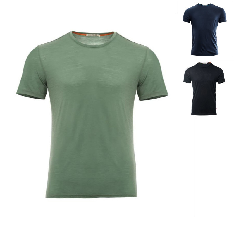 Aclima Lightwool 140 T Shirt Round Neck T-Shirts Männer