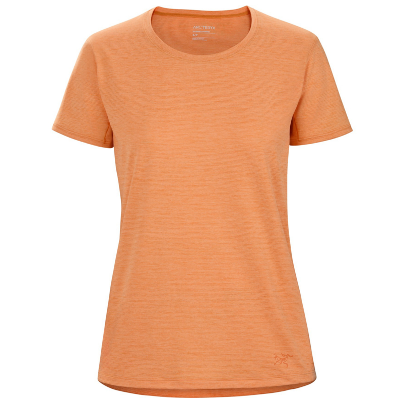 Arcteryx Taema Crew SS  Women horizon heather orange L