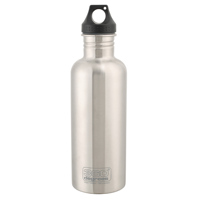 360 Degrees Stainless Steel Bottle Loop Cap 1000 ml steel
