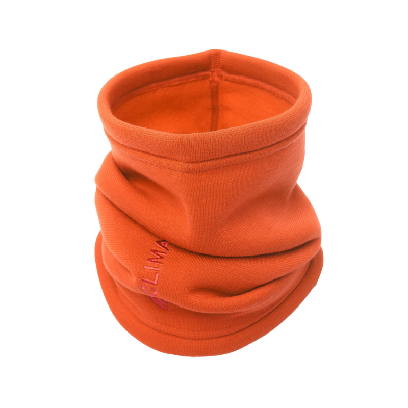 Aclima Fleecewool Headover V2 orange tiger