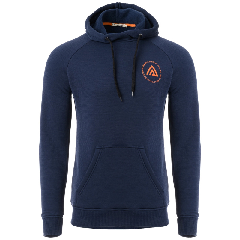 Aclima FleeceWool V2 Hoodie navy blazer L