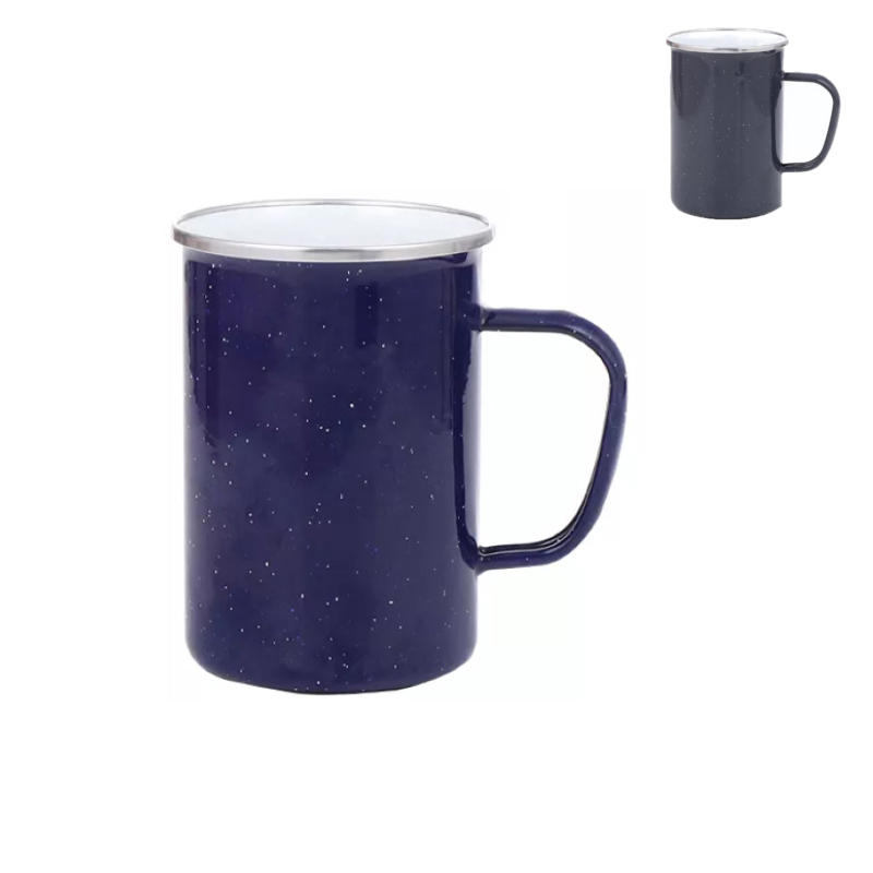 Origin Outdoors Emaille Tasse 550 ml lang