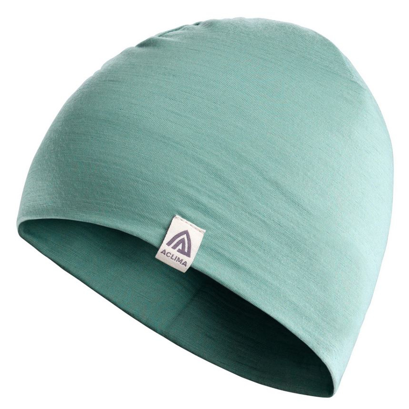 Aclima Lightwool Relaxed Beanie oil blue