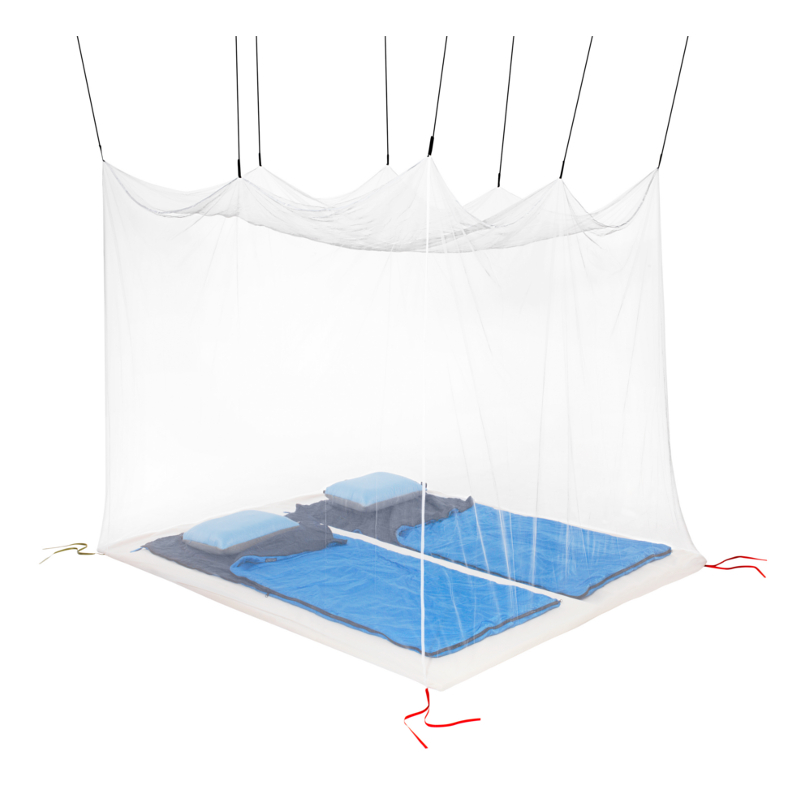 Cocoon Mosquito Netz Travel Box double 200x200cm white