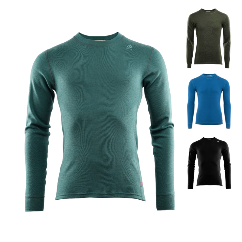 Aclima Warmwool 200 Crew Neck Unterwäsche lang Männer