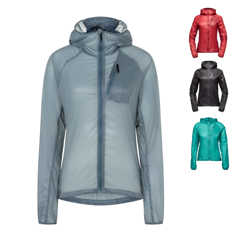 Black Diamond Distance Wind Shell Womens winddichte Jacke Frauen