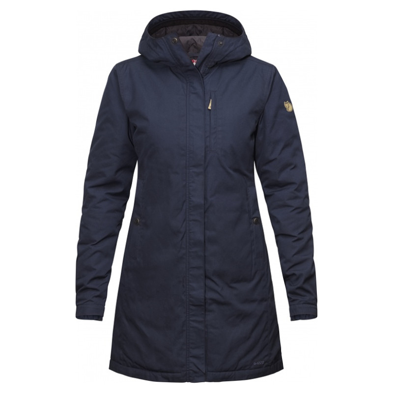 Fjällräven Kiruna Padded Women Parka dark navy S