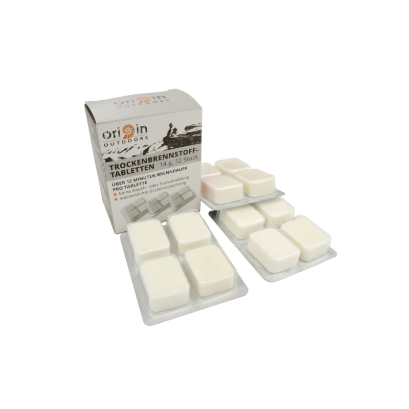 Origin Outdoors Trockenbrennstofftabletten 14 g 12 Stück