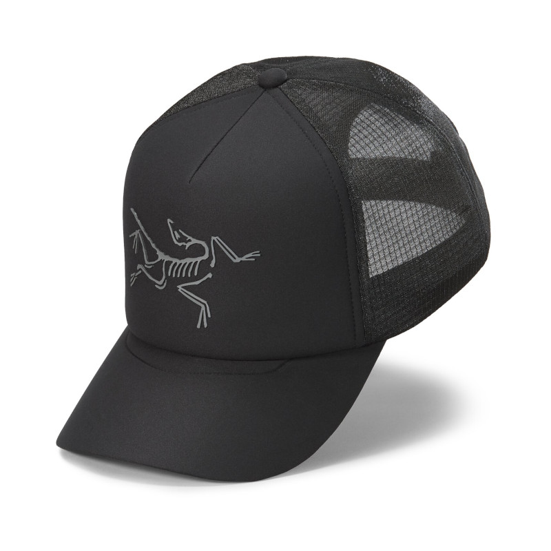 Arcteryx Bird Trucker Curved Cap black