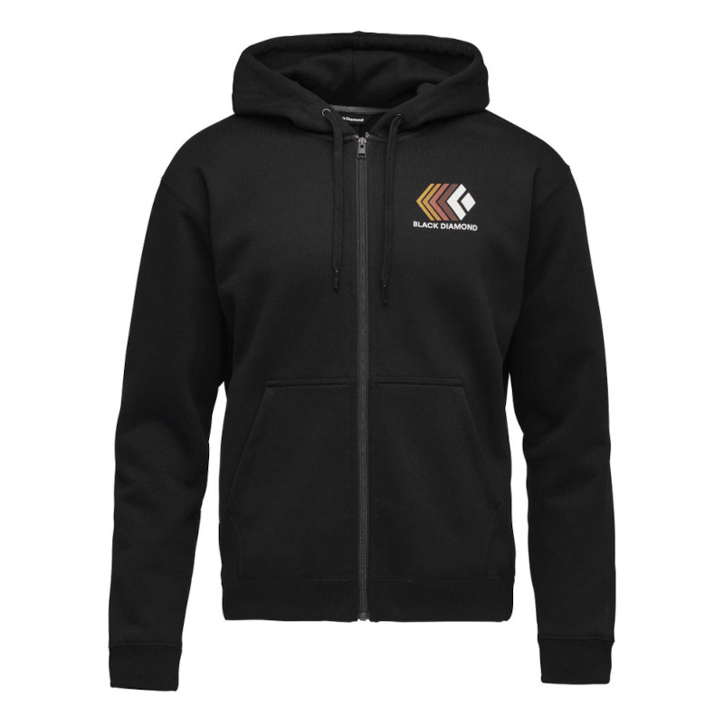 Black Diamond Faded Full Zip Hoody Baumwolljacken Männer