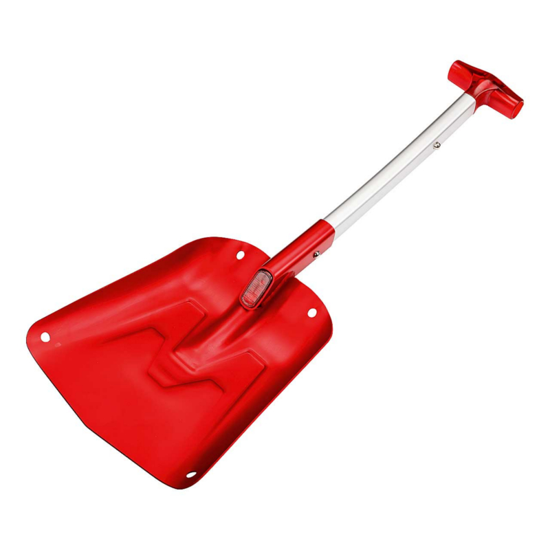 Herbertz Teleskop Schneeschaufel Alu 44cm/547g rot/silber