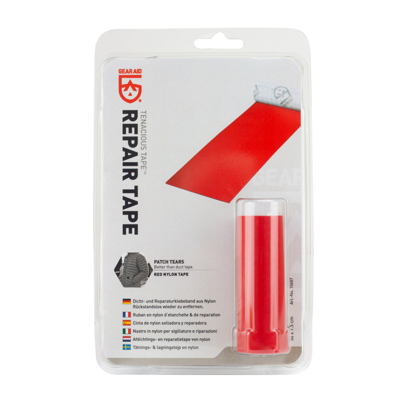 GearAid Tenacious Tape Reparatur rot