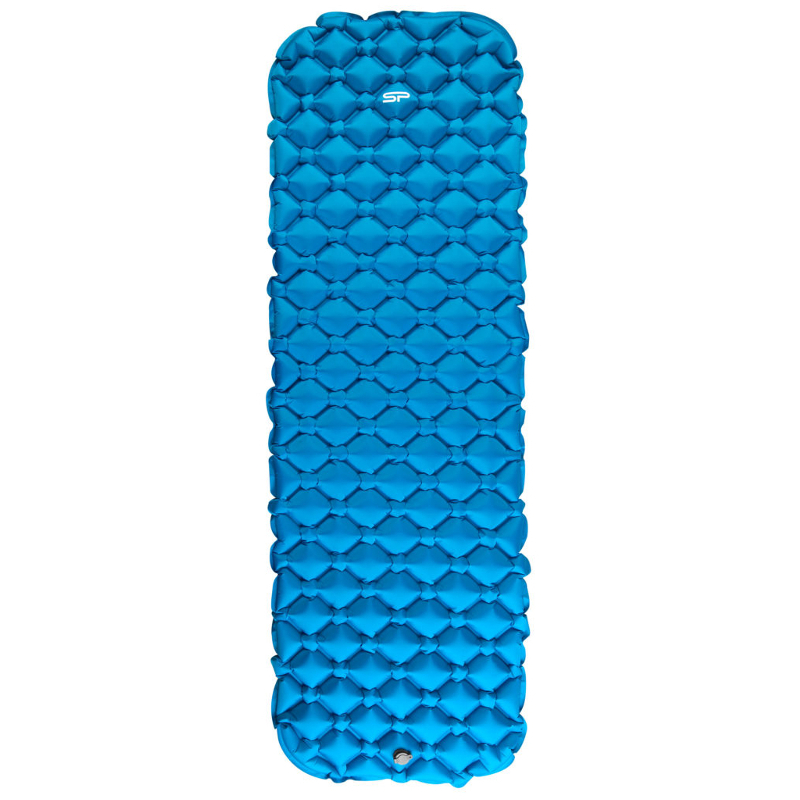 Spokey Airbed 190x60x5 cm inkl.Pumpsack blue