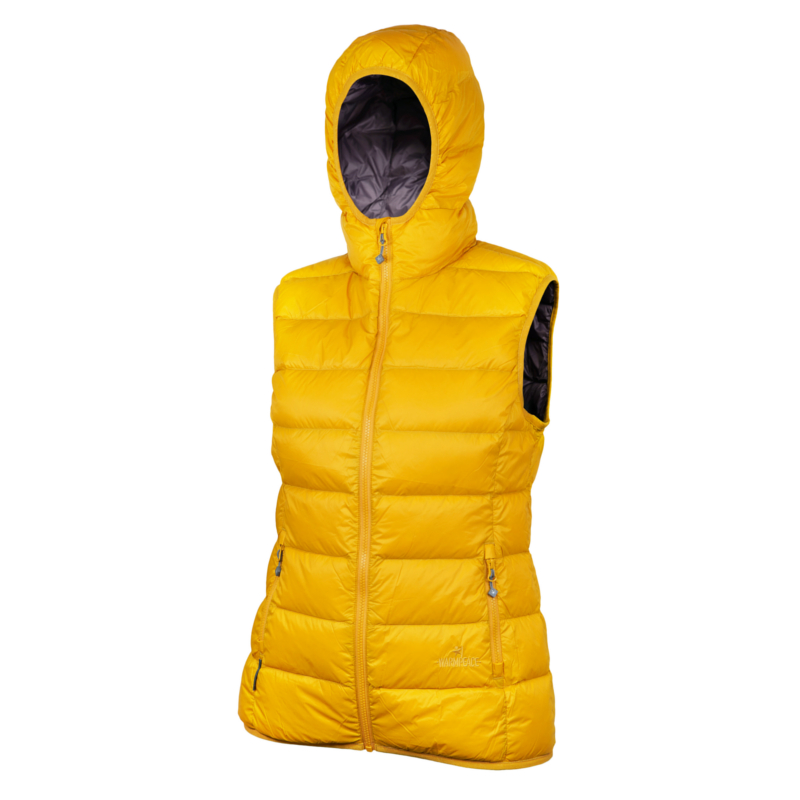 Warmpeace Yuba Lady Down Vest nugget gold/shale L
