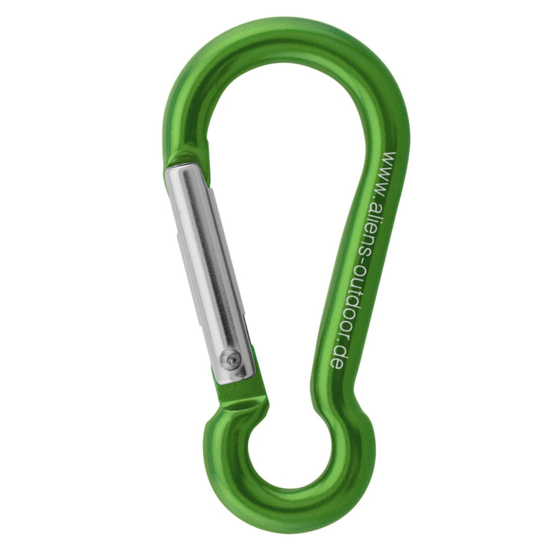 Aliens Karabiner Mini 5 cm grün
