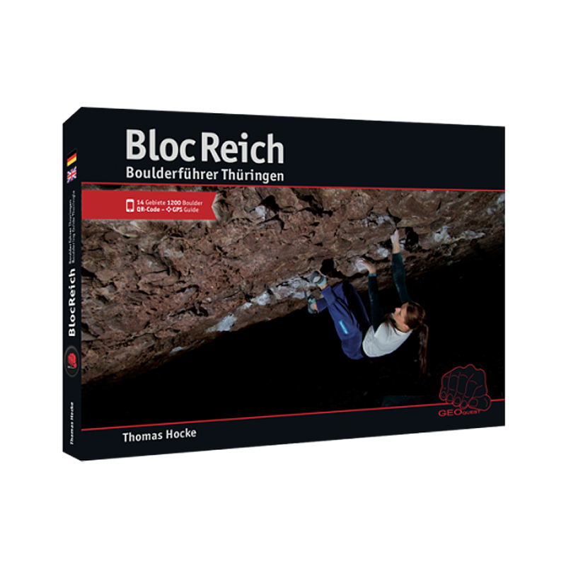 Geoquest Verlag Deutschland BlocReich Boulderführer Thüringen 2015