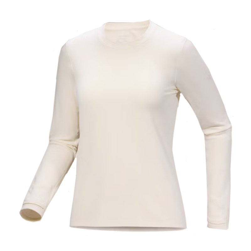 Arcteryx Taema Thermal Crew LS arctic silk heather - Longsleeves Frauen