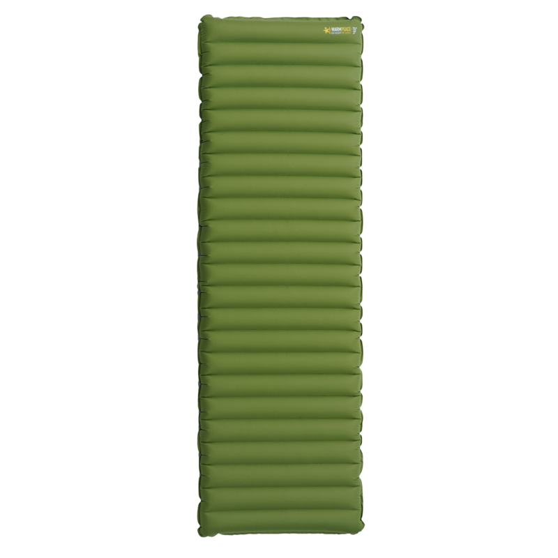 Warmpeace Nimbus Lite Inflatable Mat regular wide grasshopper/grey