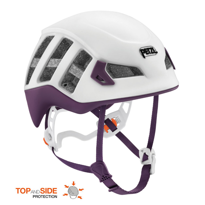 Petzl Meteora Kletterhelm white/violet S/M