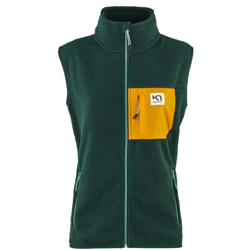 Kari Traa Rothe Fleeceweste Recycled pine M