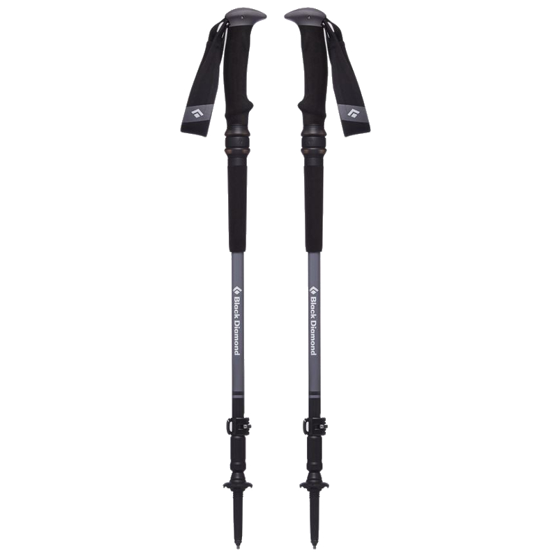 Black Diamond Trail Pro Shock Trek Poles granite