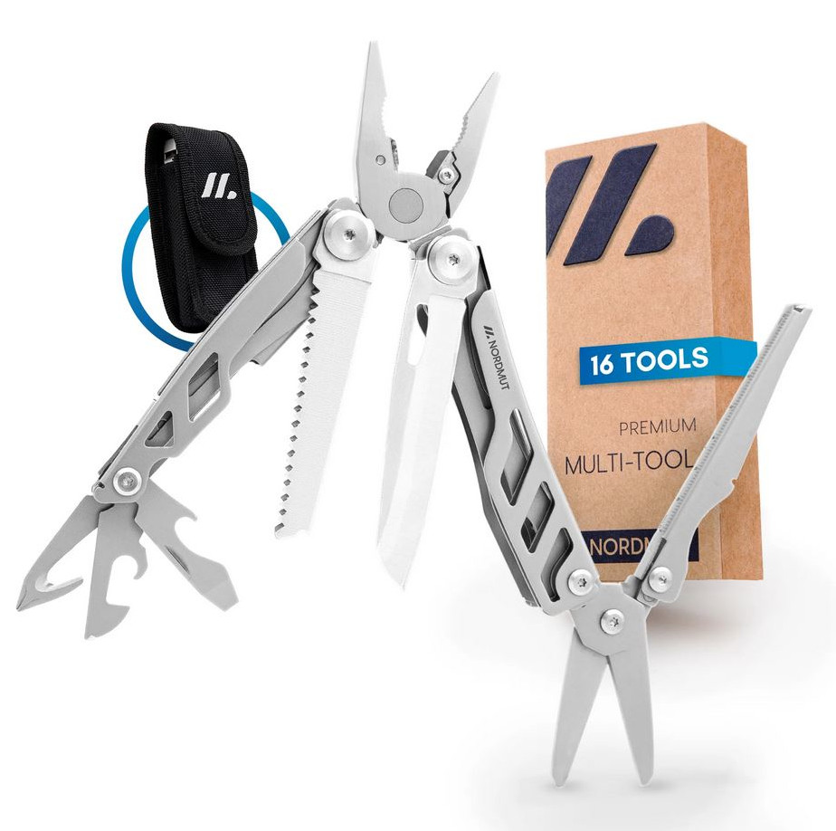 Nordmut Multitool 16 Tools Edelstahl