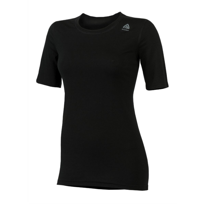 Aclima Lightwool Classic Tee Women black S